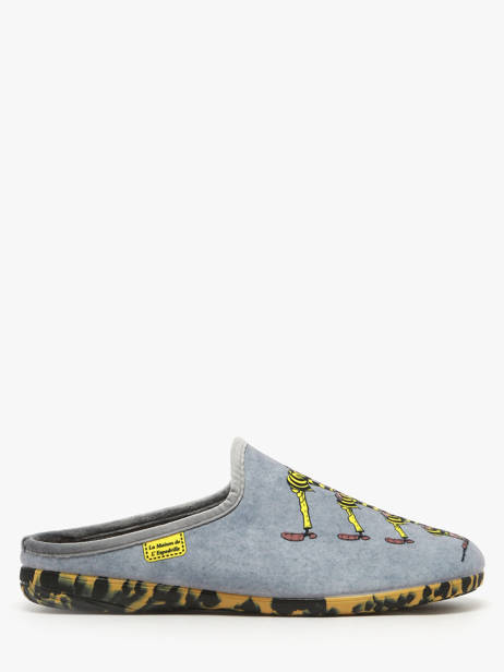 Slippers La maison de l'espadrille Gray men 6 other view 1