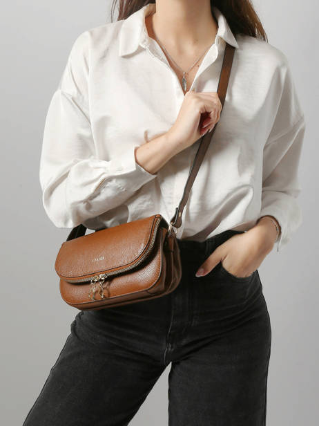 Sac Bandoulière S Tradition Cuir Etrier Marron tradition ETRA059S vue secondaire 1