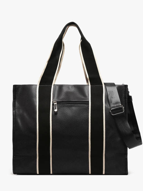 Sac Porté épaule A4 Miniprix Noir wt new grained F6946 vue secondaire 3