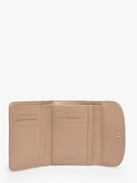 Wallet Leather Lancaster Beige paris pm 24 other view 2