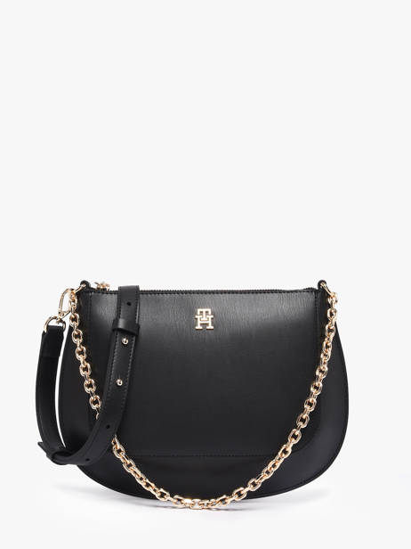 Sac Bandoulière Th Glam Polyester Tommy hilfiger Noir th glam AW18143
