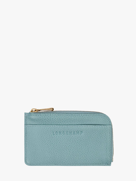 Longchamp Le foulonné Bill case / card case Blue