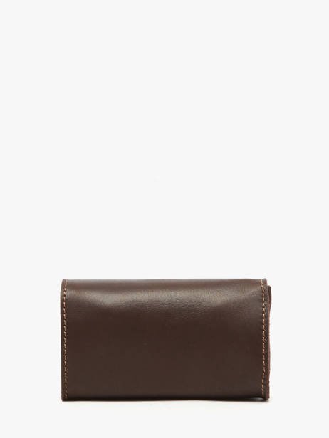 Coin Purse Leather Etrier Brown oil EOIL650 other view 2