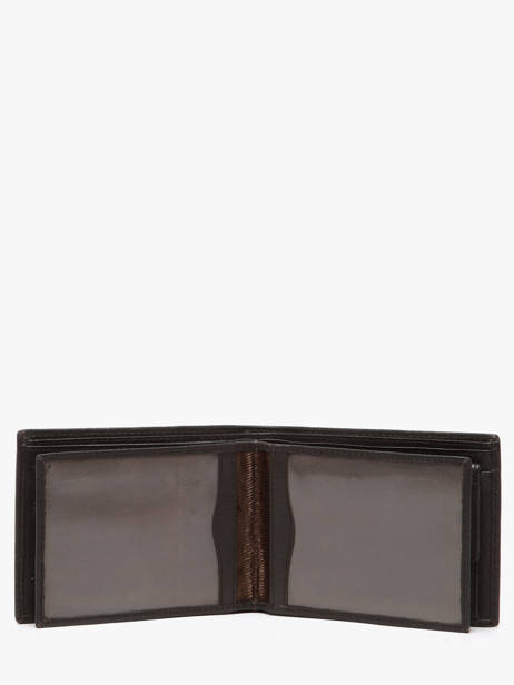 Wallet Leather Crinkles Brown caviar 14086 other view 2