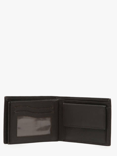 Wallet Leather Crinkles Brown caviar 14086 other view 3