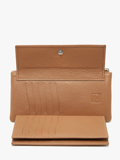 Wallet Leather Crinkles Brown caviar 14104 other view 1