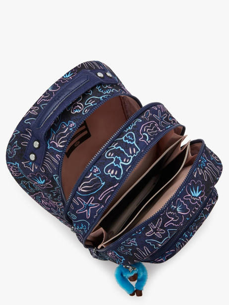 2-compartment Backpack Kipling Blue back to school / pbg PBGI7090 other view 3