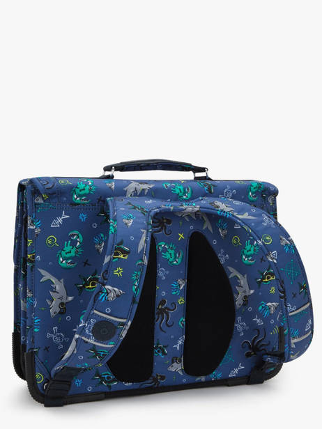 2-compartment Satchel Kipling Blue back to school / pbg PBGI6543 other view 4
