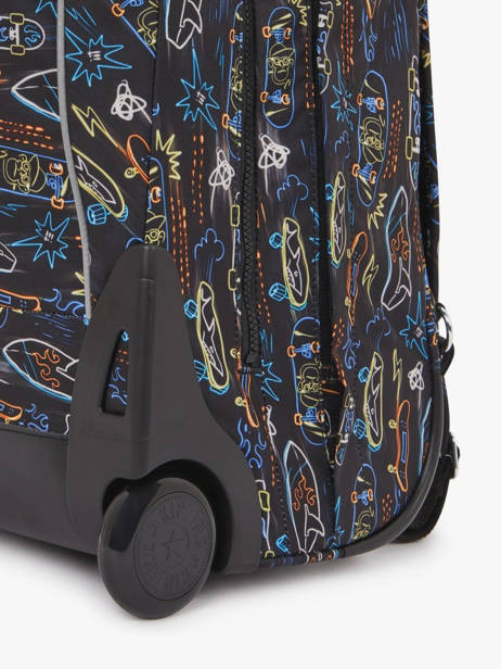 2-compartment Wheeled Schoolbag With 15