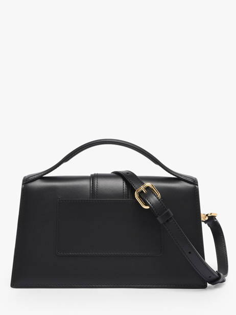 Preloved Leather Grand Bambino Crossbody Bag Jacquemus Black second life 1566393 other view 5