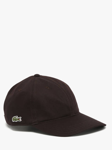 Cap Lacoste Brown accessoires RK044000 other view 1