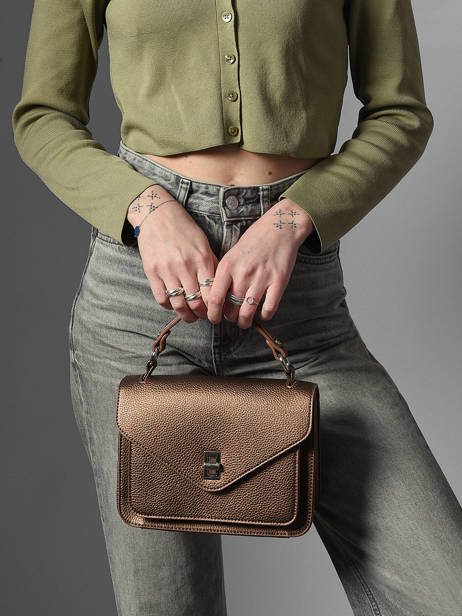 Crossbody Bag Wt Grained Miniprix Brown wt grained F6978 other view 1