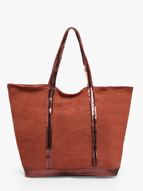Le Cabas L Lin Paillettes Vanessa bruno Rouge cabas lin 31V40409