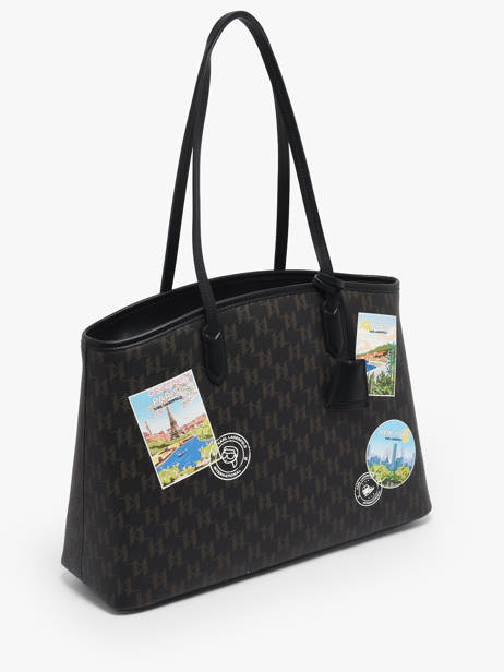 Sac Porté épaule K/ikon Mono Cuir Karl lagerfeld Marron k ikon B1W30020 vue secondaire 1