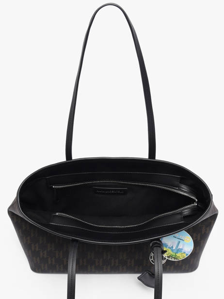 Sac Porté épaule K/ikon Mono Cuir Karl lagerfeld Marron k ikon B1W30020 vue secondaire 2