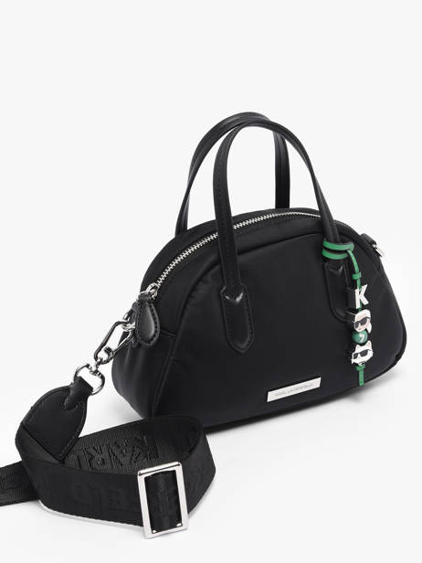 Satchel K Ikon Recycled Polyester Karl lagerfeld Black k ikon B1W30016 other view 1