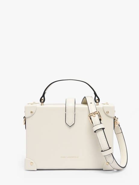 Crossbody Bag K Autograph Leather Karl lagerfeld White k autograph B1W30100 other view 3