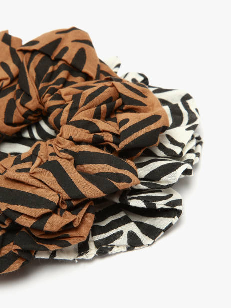 Scrunchie Tiger Hindbag Brown tigre TI other view 1