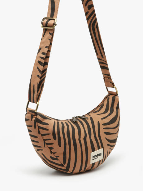 Crossbody Bag Tigre Cotton Hindbag Brown tigre TI other view 2