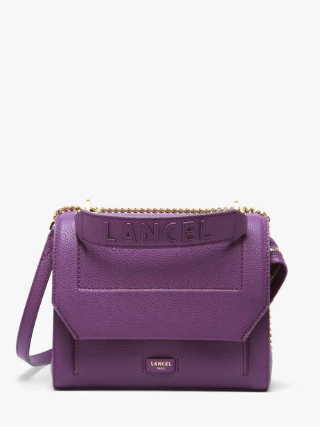 Top Handle M Ninon Leather Lancel Violet ninon A09222