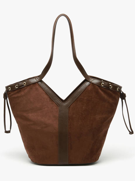 Shoulder Bag Velvet Miniprix Brown velvet M9459