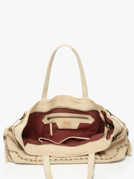 Shoulder Bag Houston Leather Basilic pepper Beige houston BHOU80 other view 2