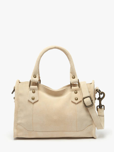 Sac Bandoulière Houston Cuir Basilic pepper Beige houston BHOU72 vue secondaire 3