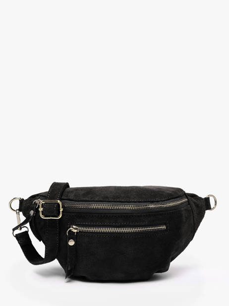 Belt Bag Milano Black velvet VE24119O
