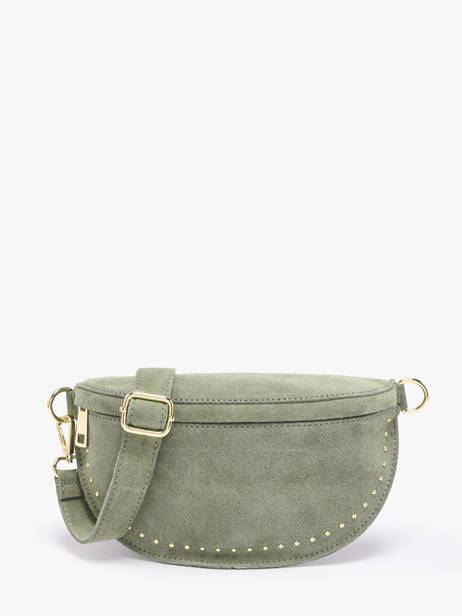 Belt Bag Milano Green velvet VE25111