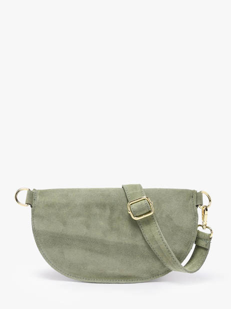 Belt Bag Milano Green velvet VE25111 other view 3