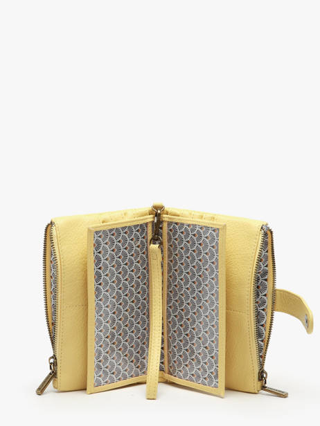 Portefeuille Porte-monnaie Soft Mandoline Jaune soft 195 vue secondaire 1