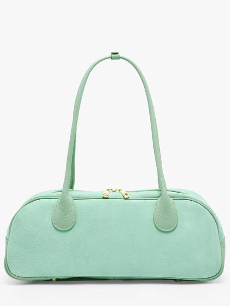Shoulder Bag Velvet Caviar Leather Milano Green velvet caviar VC25112 other view 4