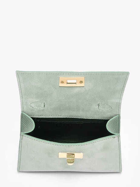 Shoulder Bag Velvet Caviar Leather Milano Green velvet caviar VC25116 other view 2