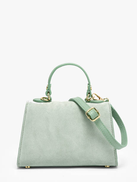 Shoulder Bag Velvet Caviar Leather Milano Green velvet caviar VC25116 other view 3