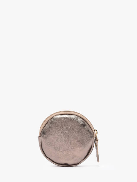 Leather Nine Coin Purse Milano Red nine NI21127 other view 2