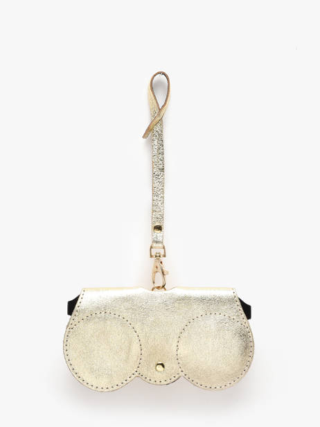 Sunglass Case Nine Leather Milano Gold nine NI25069