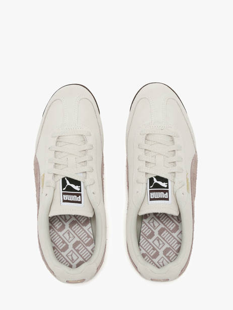 Sneakers In Leather Puma Beige women 40236208 other view 3