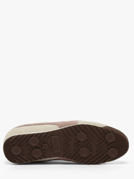 Sneakers In Leather Puma Beige women 40236208 other view 4