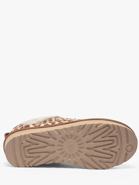 Sneakers In Leather Ugg Brown women 1181071 other view 4