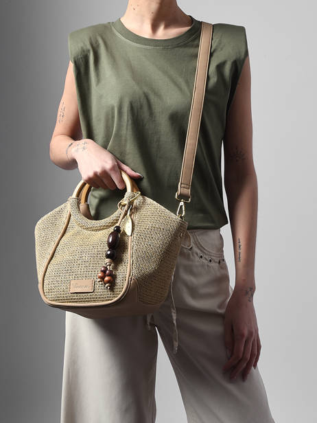 Satchel Crocus Estival Woomen Beige crocus estival WCRS23 other view 2