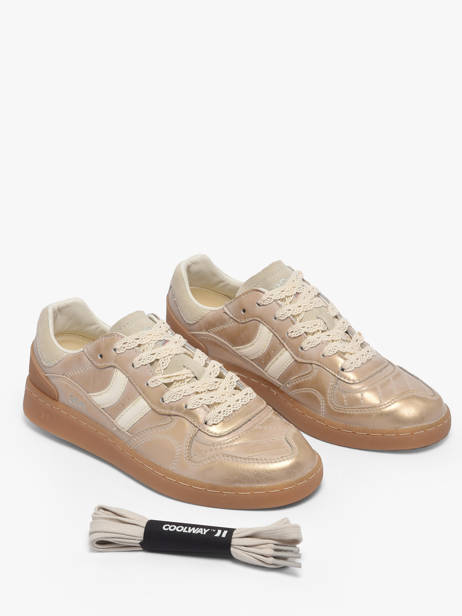 Sneakers In Leather Coolway Pink women 7653403 other view 1