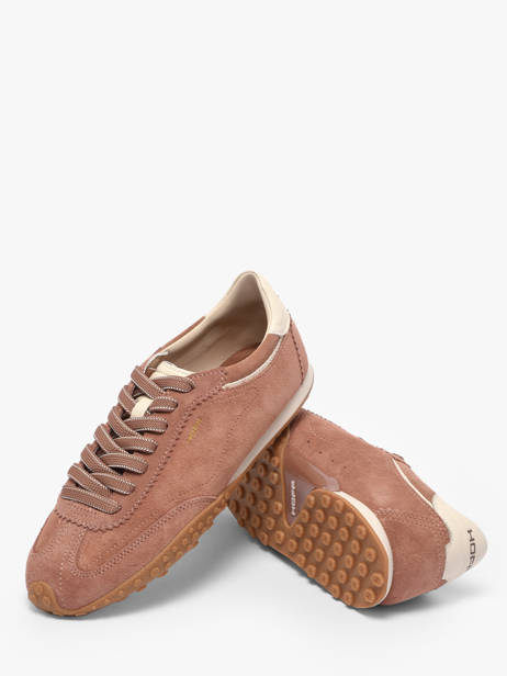 Sneakers In Leather Hoff Brown women 22561023 other view 2