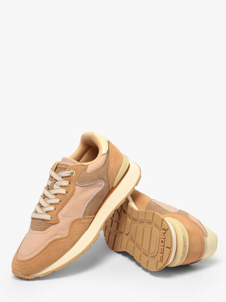 Sneakers In Leather Hoff Orange women 12602005 other view 2