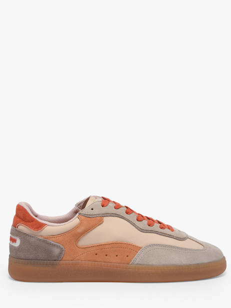 Sneakers In Leather Hoff Orange men 12619407