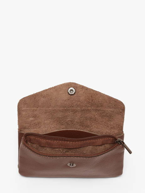 Coin Purse Caviar Leather Milano Brown caviar CA23113 other view 1