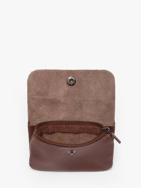 Coin Purse Caviar Leather Milano Brown caviar CA23092 other view 1