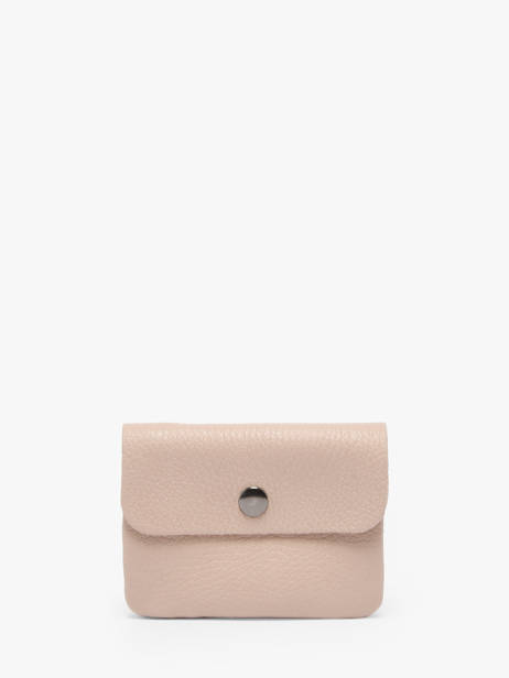 Porte-monnaie Caviar Cuir Milano Beige caviar CA23092