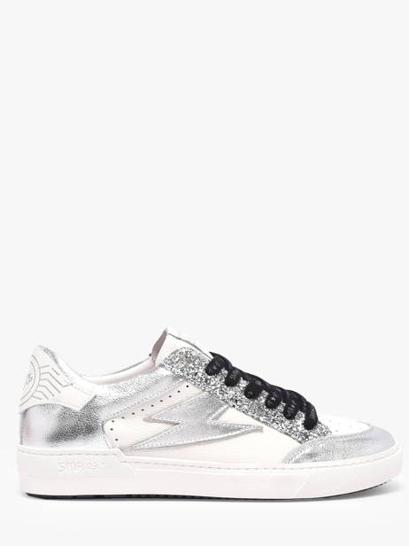 Sneakers In Leather Semerdjian White women NOUBA438