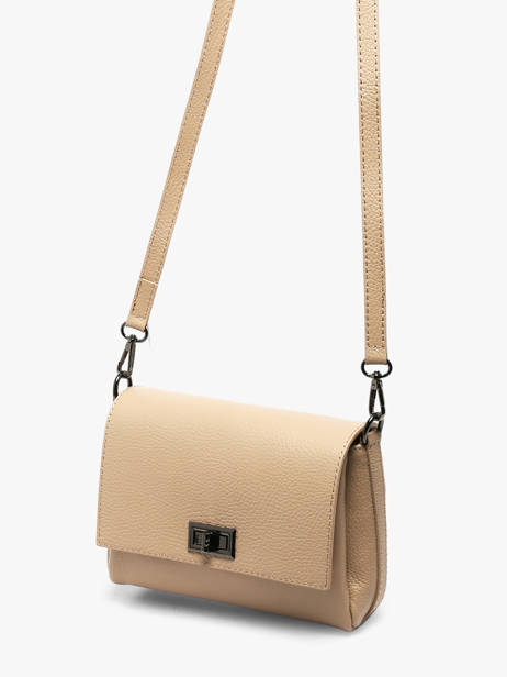 Sac Bandoulière Caviar Cuir Milano Beige caviar CA24061 vue secondaire 2