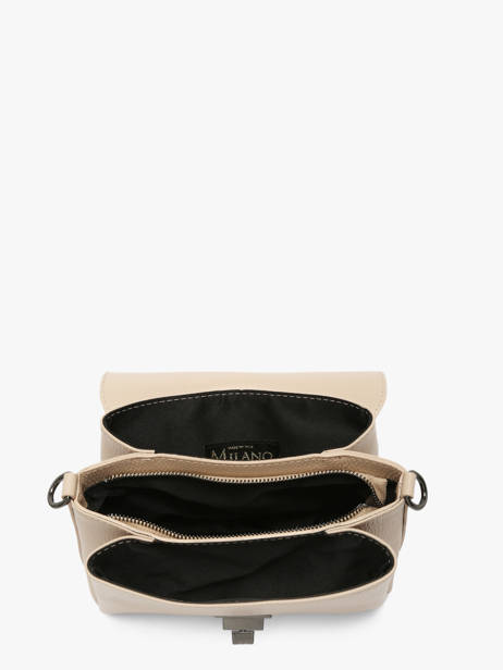 Sac Bandoulière Caviar Cuir Milano Beige caviar CA24061 vue secondaire 3